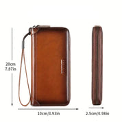 Jream | Antidiebstahl Leder Reisebörse