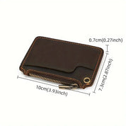 Dani | Vintage Echtleder Reisetasche mit Münzfach