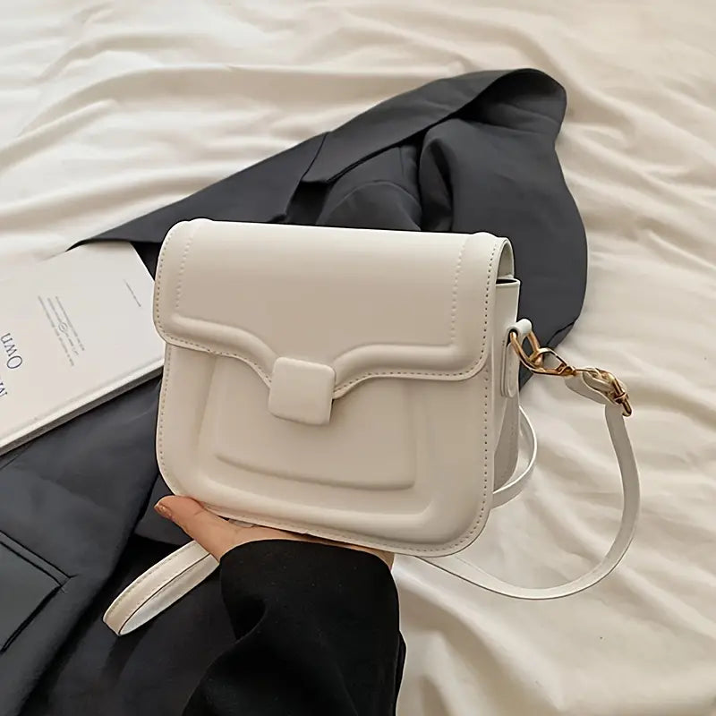 Luna | Damen PU Leder Sattel Crossbody Sling Tasche