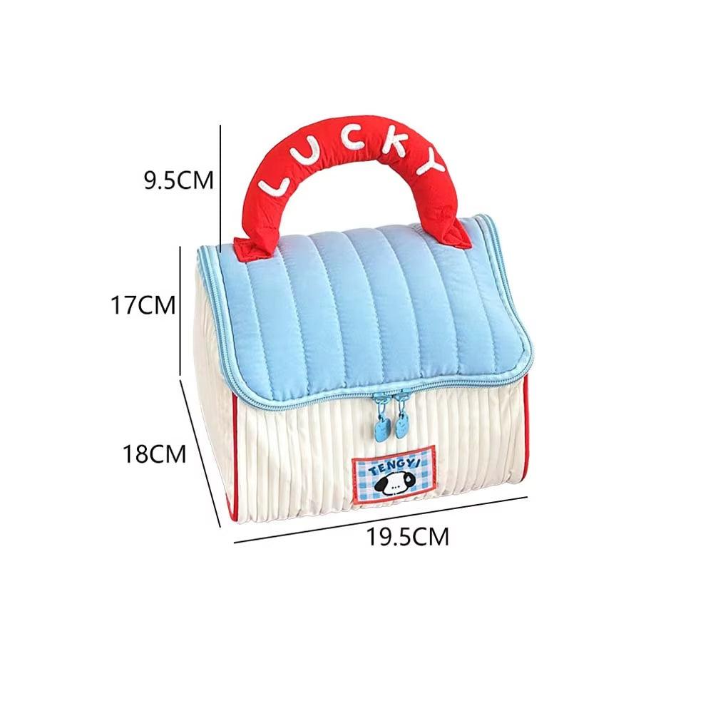 Alianna | Glücksbringer gesteppte Kosmetiktasche
