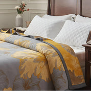 Blumenbambusfaserdecke