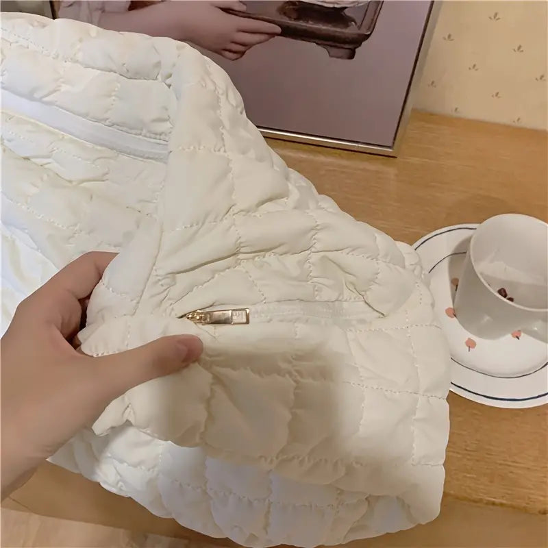 Luca | Große Kapazität Gequiltete Crossbody Messenger Tasche