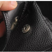 Kya | Tragbare PU-Leder Reisebrieftasche