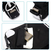 Niels | Herren Freizeit Canvas Schultertasche