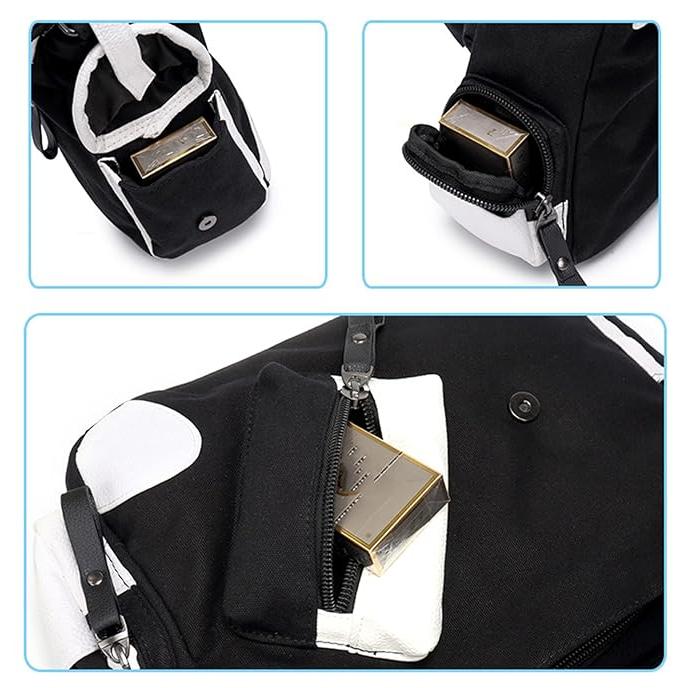 Niels | Herren Freizeit Canvas Schultertasche