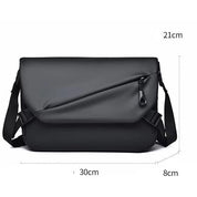 Max | Herren Oxford Reise Crossbody Umhängetasche