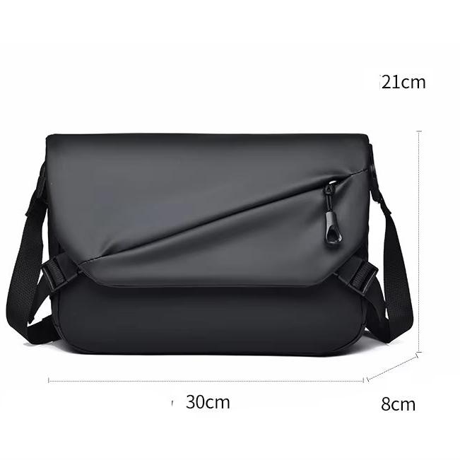 Max | Herren Oxford Reise Crossbody Umhängetasche