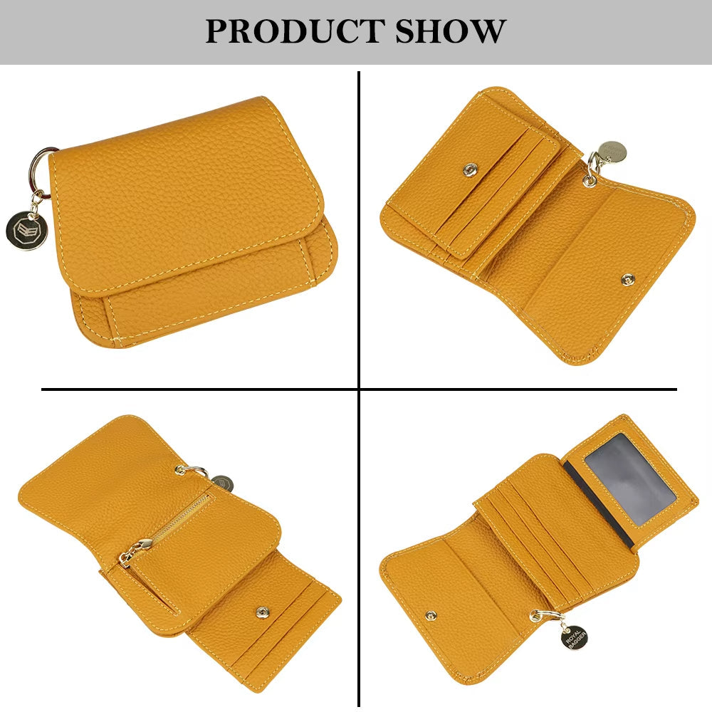 Alena | Reisewallet aus echtem Leder mit mehreren Kartenfächern