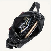 Leila | Vintage PU Leder Damen Crossbody Handtasche