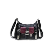 Leila | Vintage PU Leder Damen Crossbody Handtasche