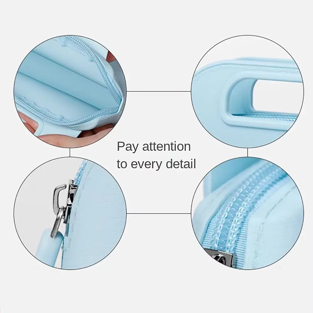 Greta | Strapazierfähige Silikon-Kosmetiktasche