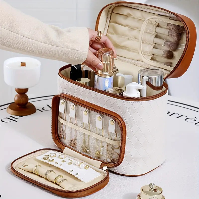 Rosalina | Stilvoller und praktischer gut organisierter Reise-Schönheitsorganizer