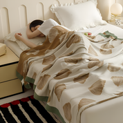 Ländliche Kürbisbambusfaserdecke