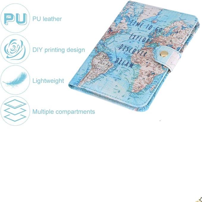 Kinslee | Klassischer Leder Reisepasshalter