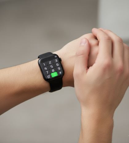 Smart Fitness Uhr mit Blutdrucküberwachung – Tracker für Gesundheits- und Aktivitätsüberwachung