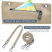 Elena | Kleine kompakte Schultertasche aus Kunstleder