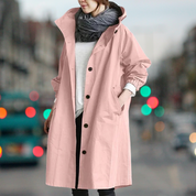 HANNA | Warmer Lässige Übergangsjacke Trenchcoat