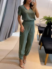 Arleth | Stylisches Oberteil- und Hosen-Set