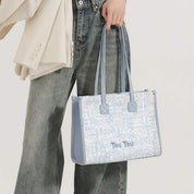 2024 Damen-Tragetasche mit großem Fassungsvermögen und Farbverlaufswebung 1