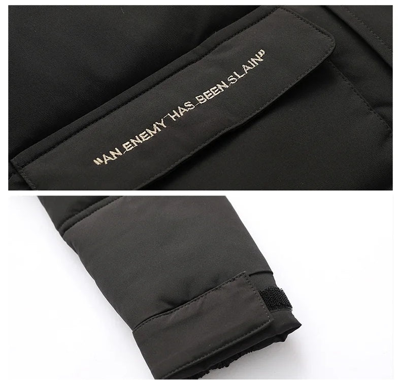 DAN | Premium Wattierte Winterjacke für Herren