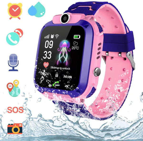 Kidguard GPS Smartwatch für Kinder mit Standortverfolgung in Echtzeit, SOS-Taste und Zwei-Wege-Kommunikation-2