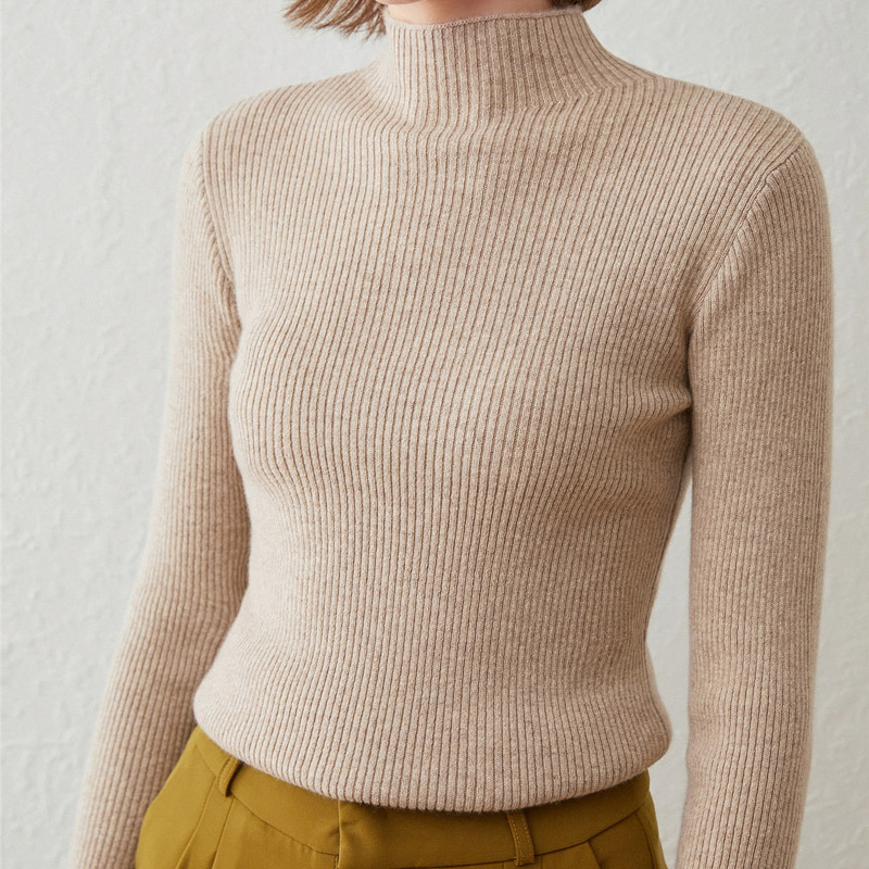 Grace | Modischer Damenpullover mit Rollkragen