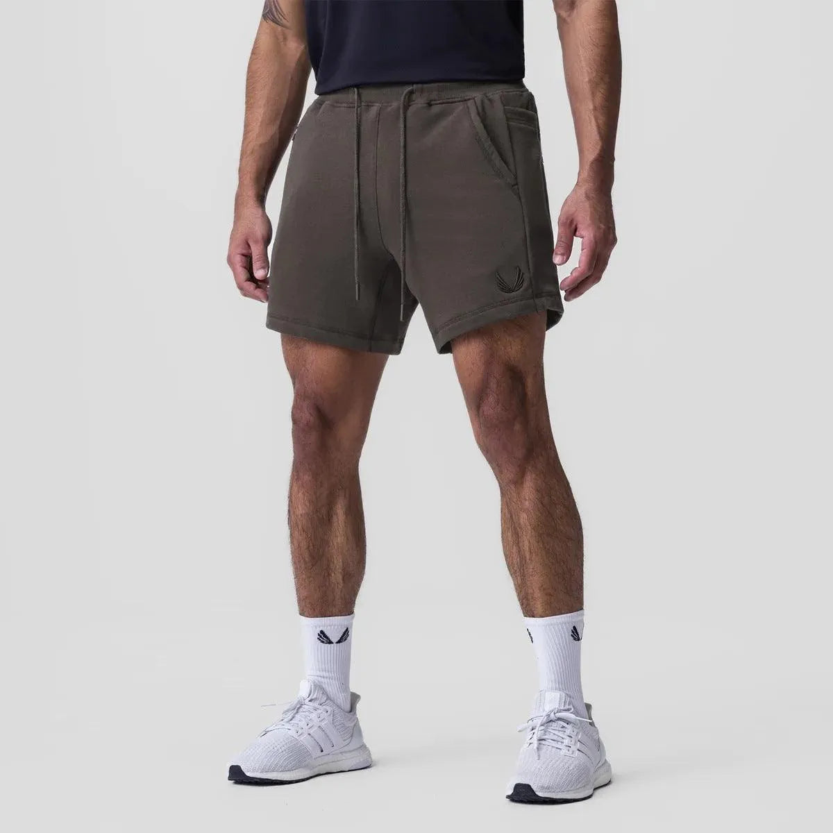  Herren -sportliche Shorts - atmungsaktiver Stoff - elastischer Bund - Seitentaschen - Sport & Casual-4