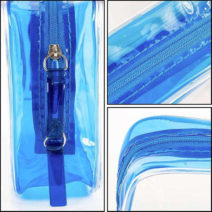 Samantha | Kompakte und tragbare transparente Make-up-Tasche