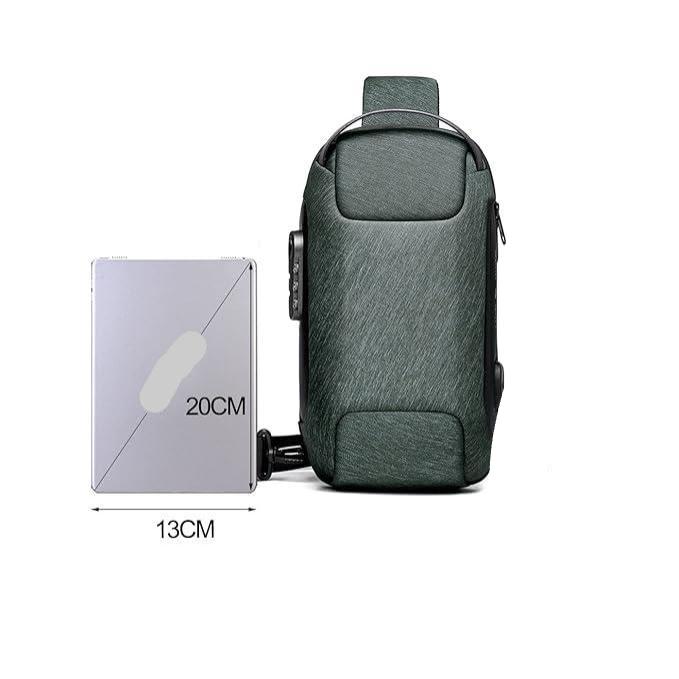 Leo | Anti-Diebstahl große Reisecrossbody-Tasche