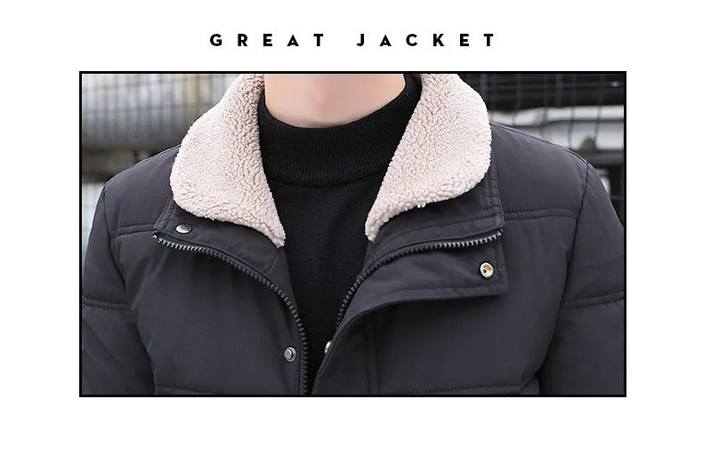 DAN | Premium Wattierte Winterjacke für Herren
