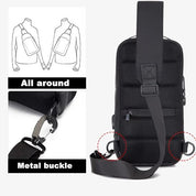 Leo | Anti-Diebstahl große Reisecrossbody-Tasche