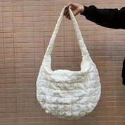 Luca | Große Kapazität Gequiltete Crossbody Messenger Tasche