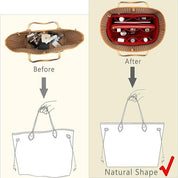 Kimber | Filz-Einsatz Kosmetik-Make-up Tasche Reise-Organizer