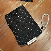 Billie | Klassische gepunktete Reise-Kosmetiktasche