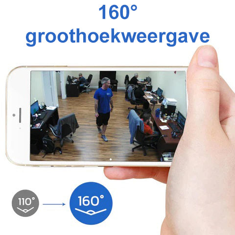 Compact Full HD Wireless-Überwachungskamera mit 160-Grad-Winkel, Nachtsicht und 72-Stunden-Akkulaufzeit für die Sicherheit zu Hause-4