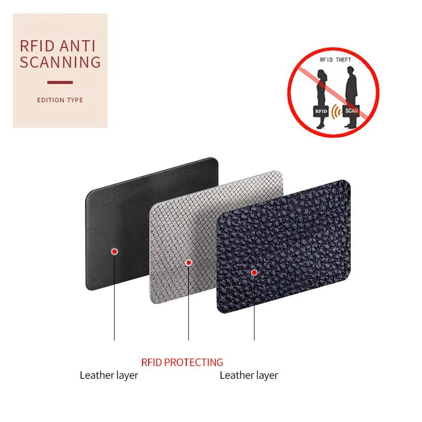 Maisy | RFID-blockierende Reißverschluss-Reisegeldbörse aus Kunstleder