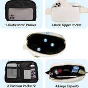 Jade | Wasserdichte Crossbody Bauchtasche