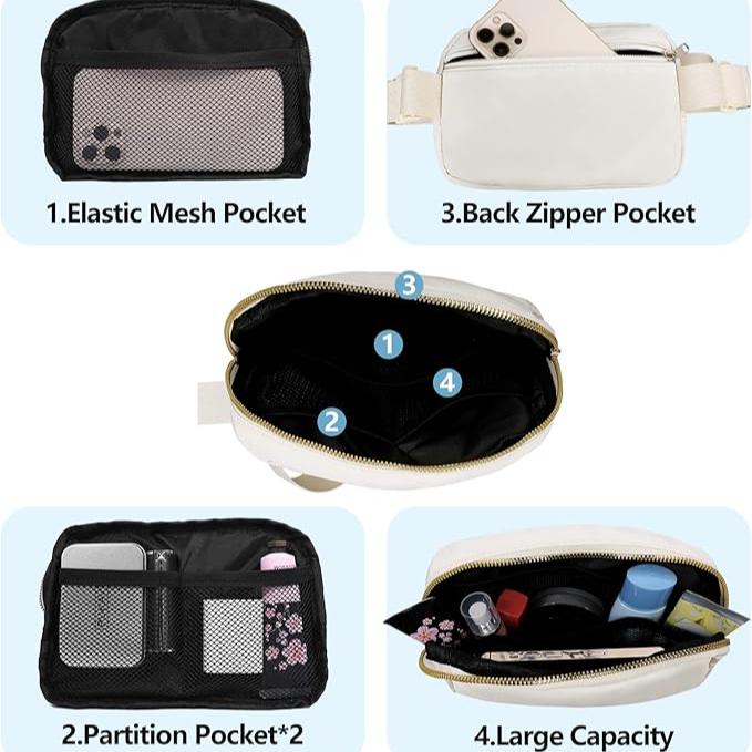 Jade | Wasserdichte Crossbody Bauchtasche