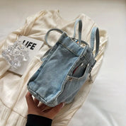 Eva | Stilvolle Denim Mini Crossbody Schultertasche