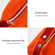 Kimora | Tragbare Canvas Kosmetiktasche mit mehreren Fächern