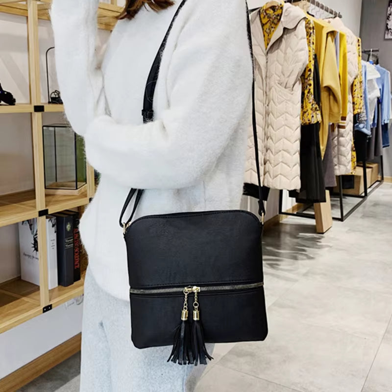 Emma | Stilvolle Leder-Schultertasche