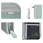 Kya | Reisewallet mit großem Fassungsvermögen und RFID-Schutz für Pässe