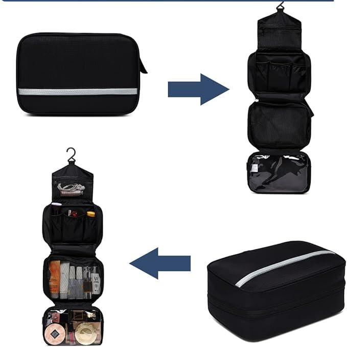 Marianna | Wasserfester großer hängender Kosmetikkulturbeutel für unterwegs