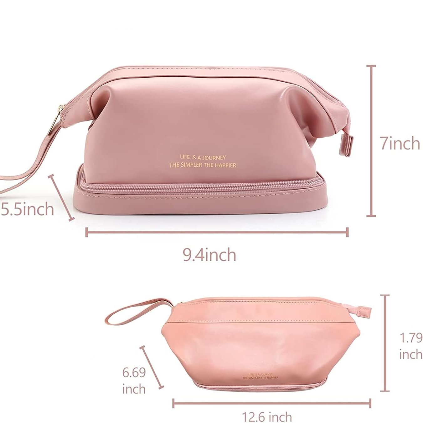 Ava | Stilvolle und geräumige Aufbewahrungstasche für Make-up