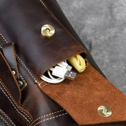 Zion | Retro Crazy Horse Leder Crossbody Sling Reisetasche