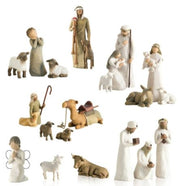 Handgefertigte Weihnachtskrippe Klassische Krippensammlung