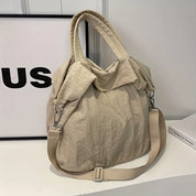 Luna | Große Kapazität Multi-Pocket Nylon Umhängetasche