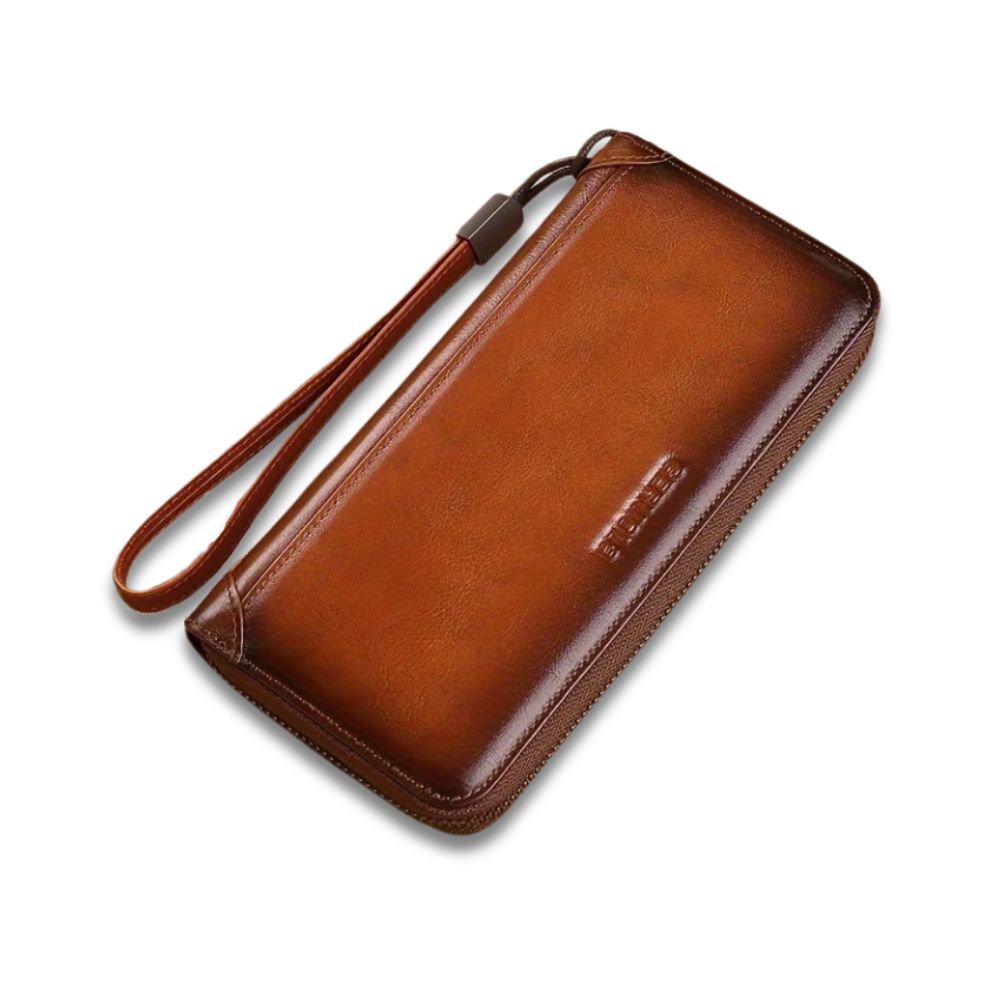 Jream | Antidiebstahl Leder Reisebörse