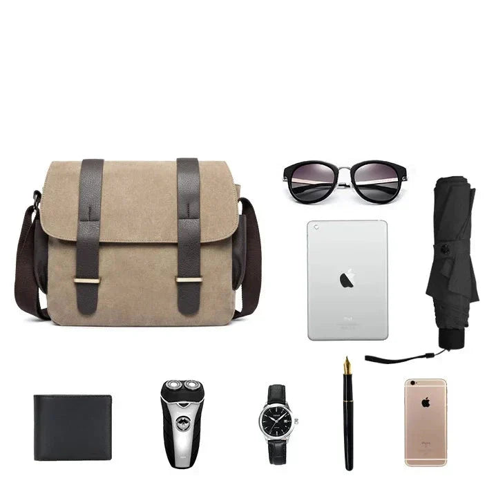 Daan | Herren Canvas Umhängetasche