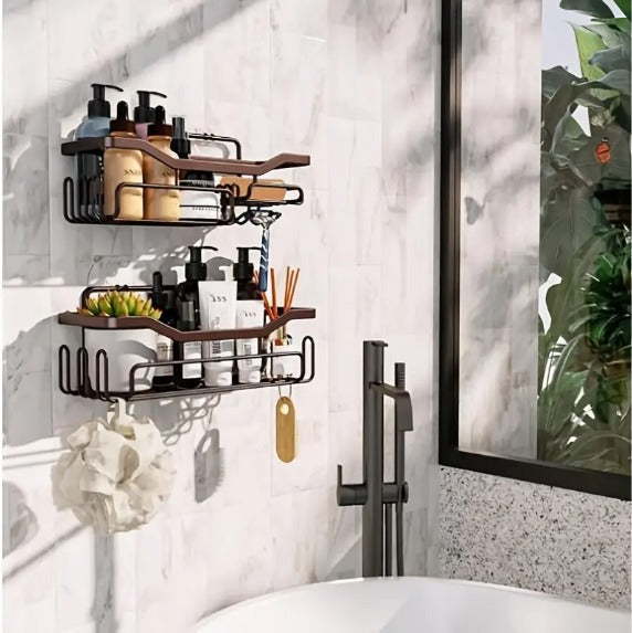  Badezimmerplatten Edelstahl - organisierte Aufbewahrungslösung-5